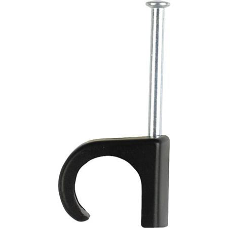 CLIPS RUND 5-7 SORT SØM 20MM