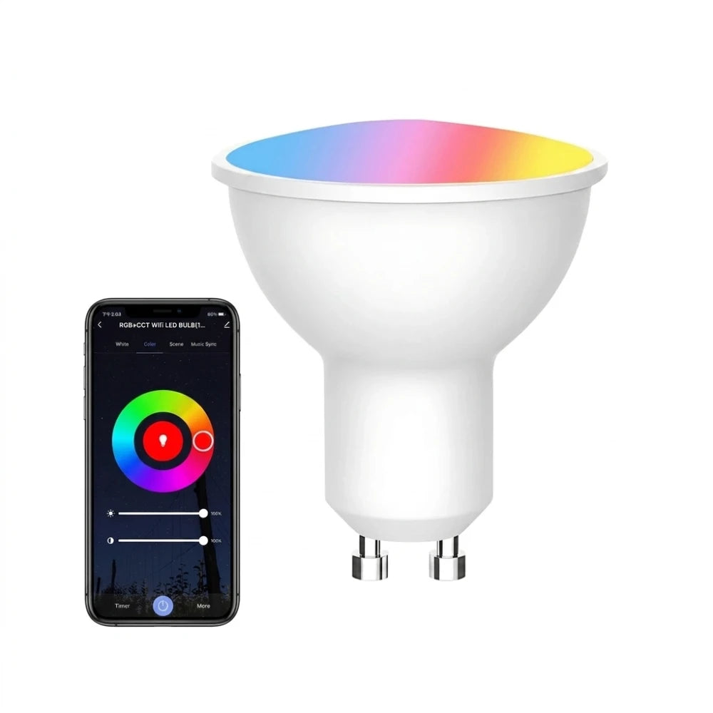 Dæmpbar: Via Smart Home, Kulør: RGB + CCT (Varm til Kold Hvid)