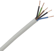 Ledning H05VV-F PKAJ 5G1,5 grå S50
