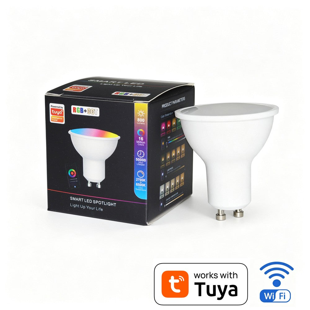 Dæmpbar: Via Smart Home, Kulør: RGB + CCT (Varm til Kold Hvid)