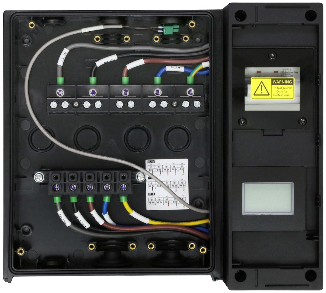 EVON Pro 22 kW ladestander med LCD-display, Type 2, PLC, IP54