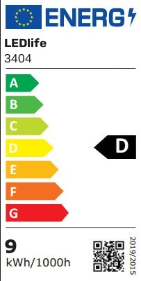LEDlife T8-MARINE60 - 9W LED rør, 60 cm, THD og EMC testet, flickerfri