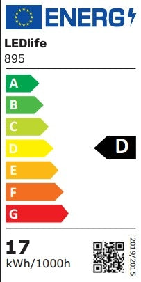 LEDlife T8-Pro105 - 17W LED-rør, 105 cm, erstatter 38W traditionelt lysstofrør, 230V, 2300lm, RA80