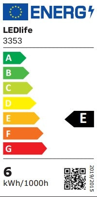 LEDlife T8-Pro40 - 9W LED rør, 40 cm (Erstatter 10W traditionelt lysstofrør)