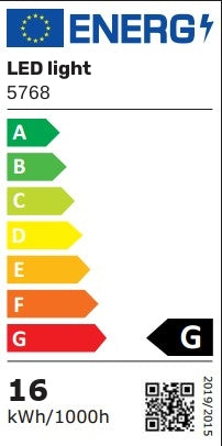16W/m RGB+CCT COB-LED-strips - 5m, IP20, RA90, 24V, COB LED