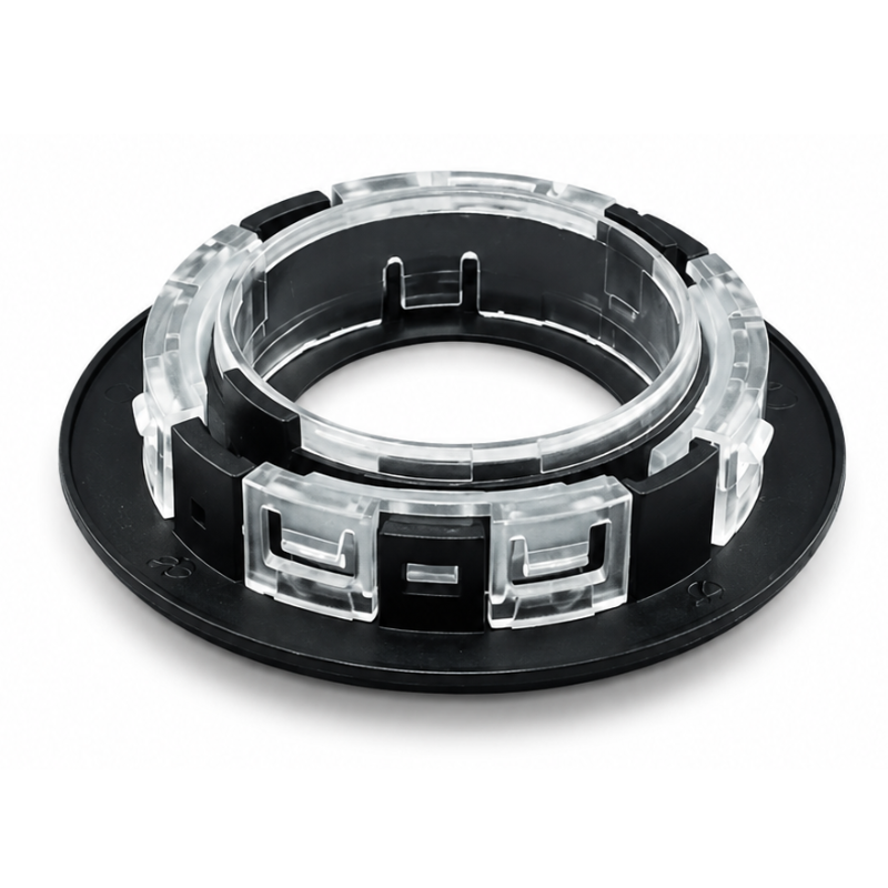 Daxtor EXO front til GU10 indbygningsspot IP44 - Sort