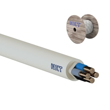 KABEL 4X10 NOIKLX 90 DCA LYSEGRÅ TR250