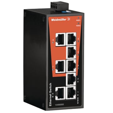 SWITCH UNMANAGED M.8XRJ45