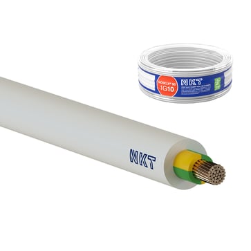 KABEL 1G10 NOIKLX 90 DCA LYSEGRÅ RG50