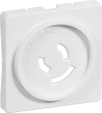 LK Fuga afdækning til lampestikkontakt - hvid