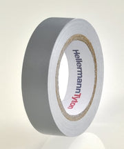 HelaTape Flex 15 mm x 10 m grå 10 ruller