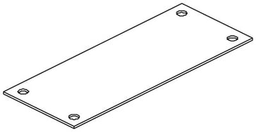 Blindflange polycarbonat FL21 0117-0000