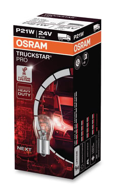 OSRAM Original TRUCKSTAR PRO P21W 7511TSP 460lm BA15s