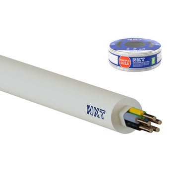 KABEL 5G2,5 NOIKLX 90 DCA LYSEGRÅ RG100