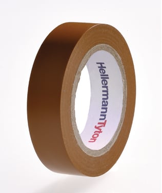 HelaTape Flex 15mm x 10m Brun 10 ruller