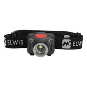 Elwis PRO Catch H430R genopladelig pandelampe 430 & 50 lumen zoom rød nattesyn LED foran silikone pa