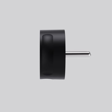 NORM K Minimalistisk dansk stikpropSort Uden jord 13A/250~