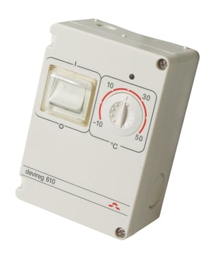 Devireg 610 IP44 med føler