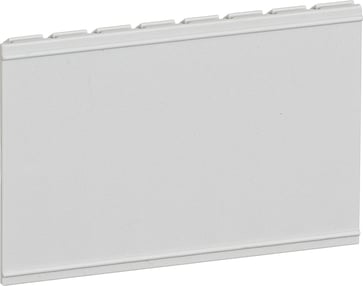 Dæksel for afblænding for 2 m36 enheder lysegrå