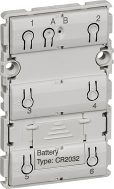 Fuga batteritryk 6 slutte uden afdækning