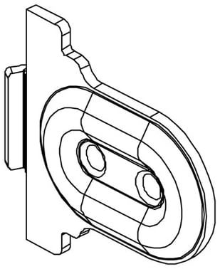 SPROSSEBESLAG CUBIC 0018-0000