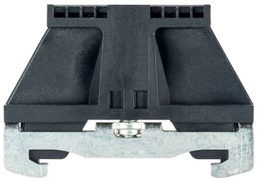Endestop med metalfod 9708/2S35 sort