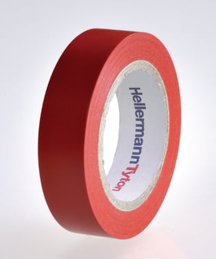 HelaTape-Flex 19mm x 20m Rød 10 ruller