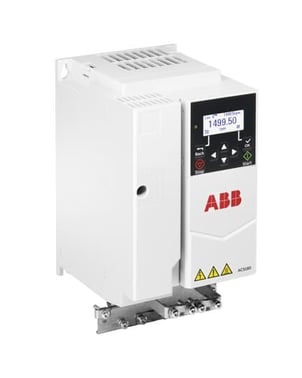 Frekvensomformer ACS180 3x400V 5,5kW 12,6A IP20 integreret EMC-filter C3 IE2 : 97,7%
