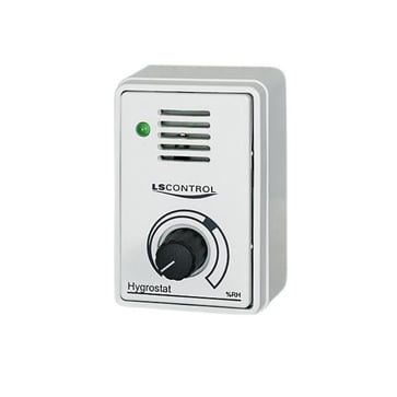 Hygrostat ES436 hvid 230VAC IP20