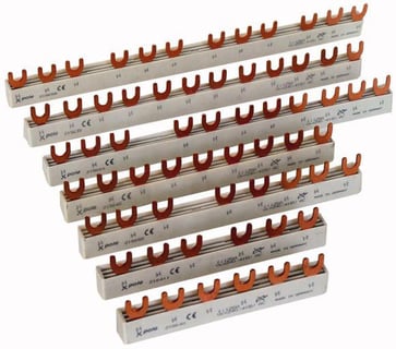 EVG-4PHAS/12MODUL - sløjfeskinne blokke Euro-Vario 63A
