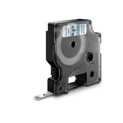 DYMO D1 tape sort/klar 6mmx7m