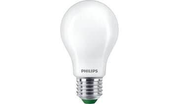Philips MASTER Ultra Efficient LED Standard 840lm 4W (60W) E27 827 A60 Mat Glas Dæmpbar