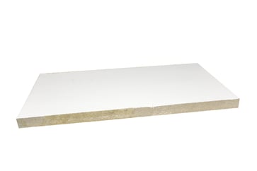 FireFree B744 Brandplade Hvid 1 sidet 1200x600x50 mm glat