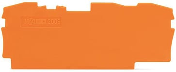 Ende- og mellemplade 1 mm orange 2006-1392