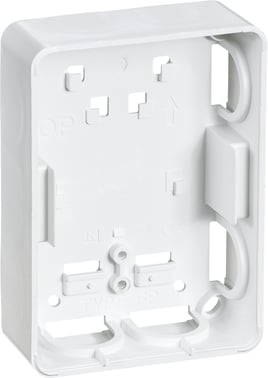 Underlag til Dansk flerpolet system hvid