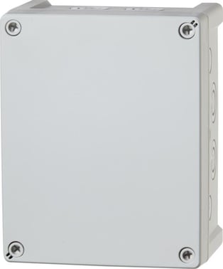 MONTAGEKASSE ABS MED M-UDSLAG 201X163X98