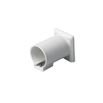 Rørtud m/skæremuffe til AU-dåser 1x20 mm