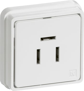 Fuga telefonudtag udvendig hvid