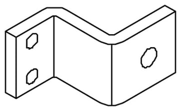 Forbindelsesstykke L1/L3 1200A transformer