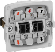 Fuga korrespondance afbryder med 2 sløjfeklemmer