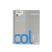 KOLLEGIEBLOK A5 KVADRAT 70G 70ARK