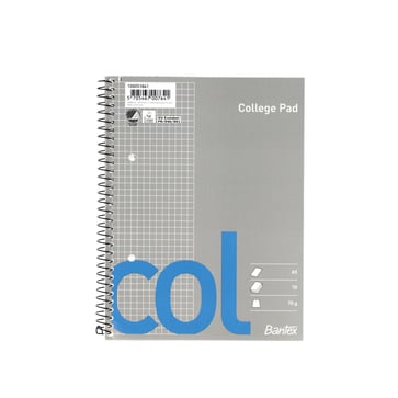 KOLLEGIEBLOK A5 KVADRAT 70G 70ARK