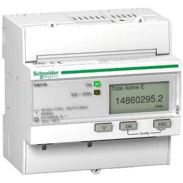 KWH-MÅLER 3P+N 400V CT X/5 PULS