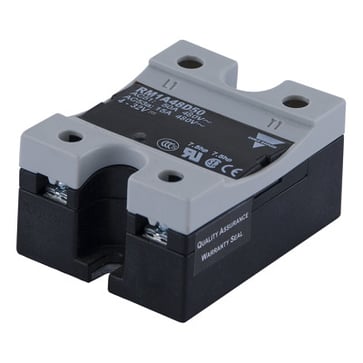 Industri 1-polet AC relæ - m/lysdiode og indbygget varistor Udg 480 V/50 AAC Indg 4-32 VDC