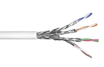 KABEL KAT7 S/FTP 4P 600MHZ 500M DCA