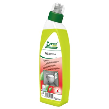 Toiletrens Green Care Professional med farve og parfume 750ml lemon