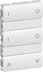 IHC Wireless FUGA Batteritryk 6 sl. hvid