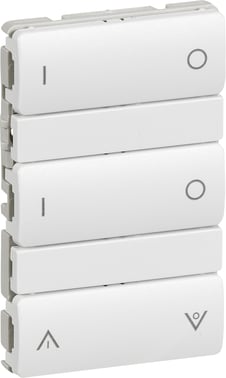 IHC Wireless FUGA Batteritryk 6 sl. hvid