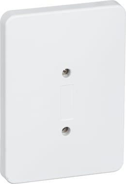 Dansk Flerpolet system tilbehør blænddæksel hvid