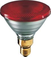 VARMELAMPE PAR38 IR 175W E27 240V RØD